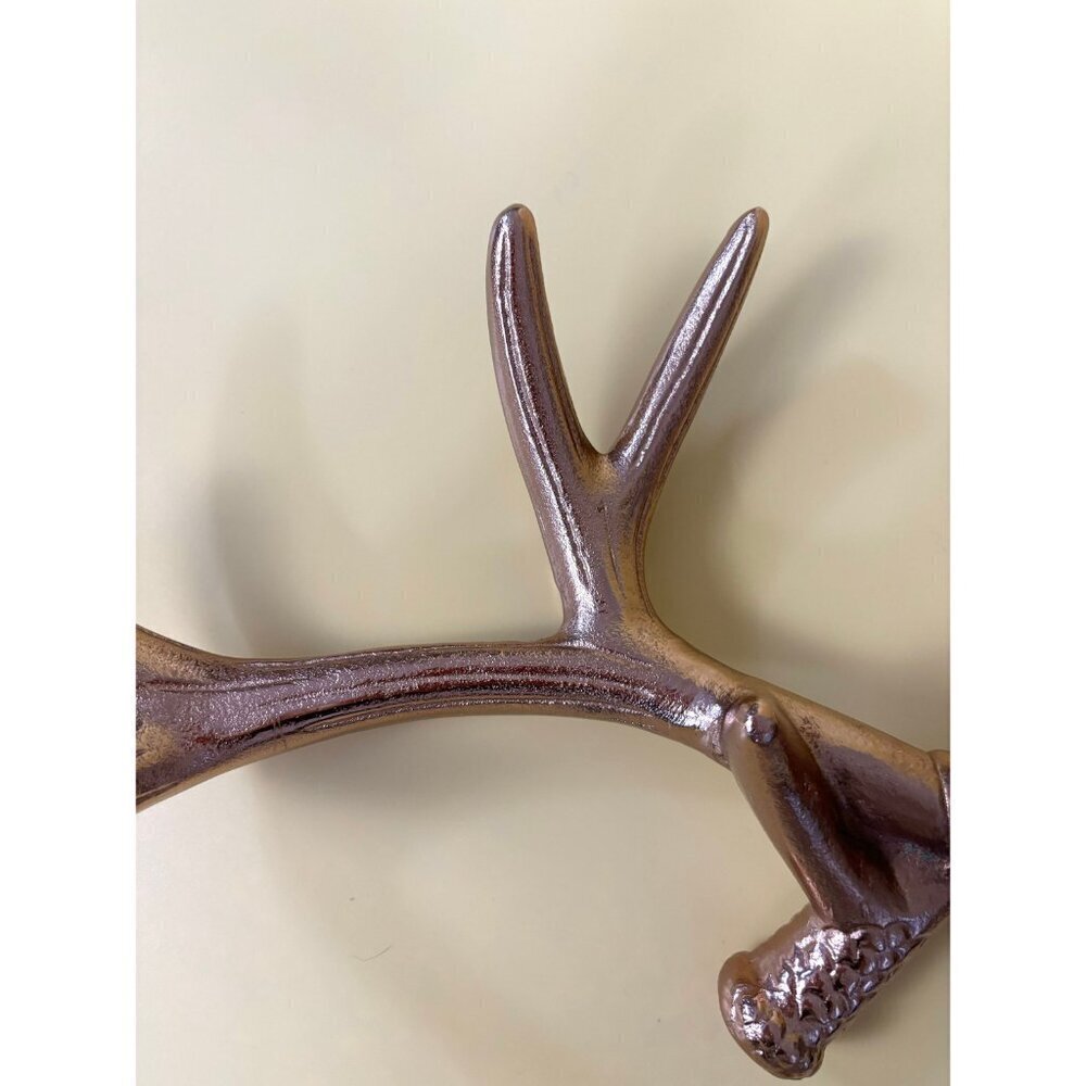 Rose Gold Vintage Antler Wall Hanging - Picture 3 of 9